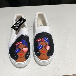 New Epic Step women slide in flat size 10